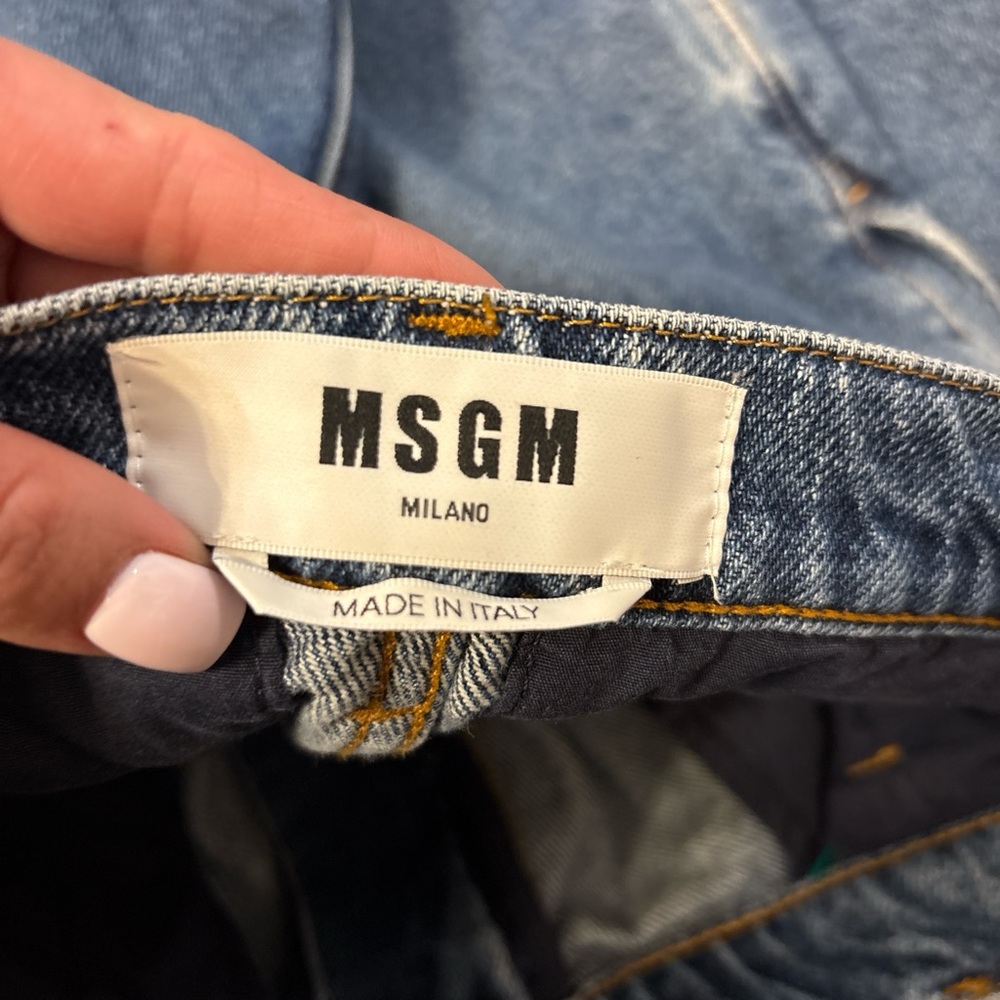 MSGM Milano Denim Blue Men's Jeans